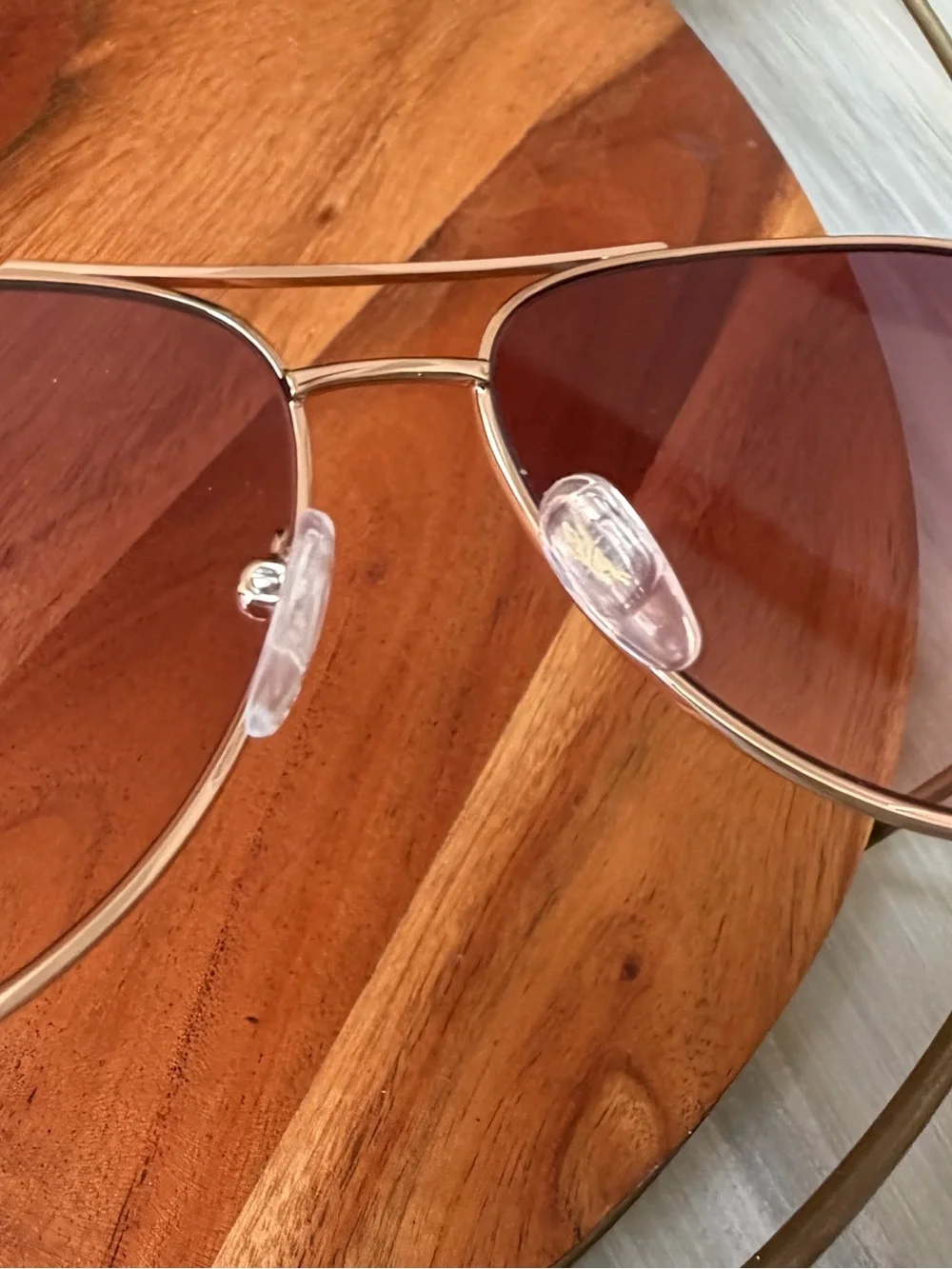 Longchamp Classic 59mm Gradient Aviator Sunglasses Brand new! Rose Gold